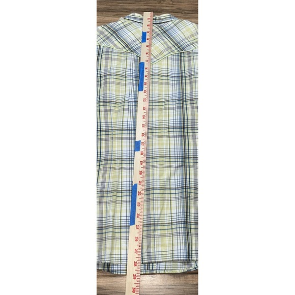 Ariat Pearl Snap Button Up Long Sleeve Shirt, Women's XXL, Plaid 2XL - Picture 7 of 8